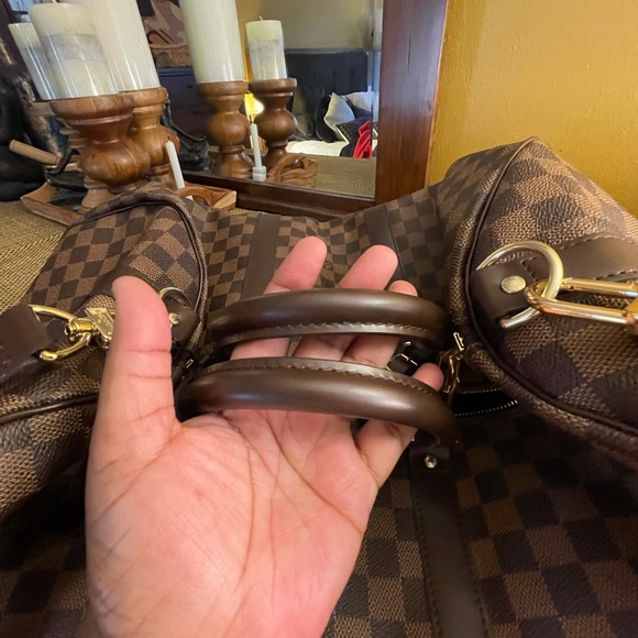 Like New Louis Vuitton Bandouliere 55 w/strap - Picture 10 of 13